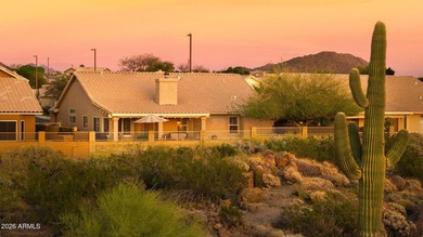 In the shadow of Mesa's striking Red Mountain sits one of the on Red Mountain Ranch Country Club in Arizona - for sale on GolfHomes.com, golf home, golf lot