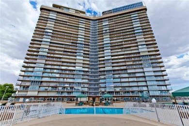 Experience elevated living in this 9th-floor high-rise unit on Las Vegas Country Club in Nevada - for sale on GolfHomes.com, golf home, golf lot