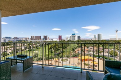 Experience elevated living in this 9th-floor high-rise unit on Las Vegas Country Club in Nevada - for sale on GolfHomes.com, golf home, golf lot