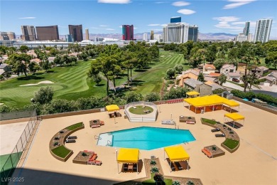 Experience elevated living in this 9th-floor high-rise unit on Las Vegas Country Club in Nevada - for sale on GolfHomes.com, golf home, golf lot