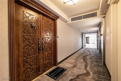 Experience elevated living in this 9th-floor high-rise unit on Las Vegas Country Club in Nevada - for sale on GolfHomes.com, golf home, golf lot