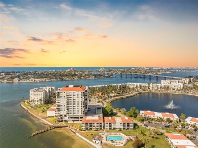 Intracoastal Water and City Views Await You from Your 7th-Floor on Isla Del Sol Yacht and Country Club in Florida - for sale on GolfHomes.com, golf home, golf lot