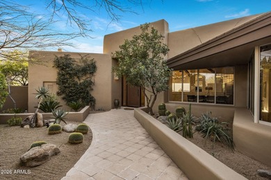 Welcome to 10776 E Tamarisk Way, where timeless desert on Desert Mountain Golf Club - Renegade Course in Arizona - for sale on GolfHomes.com, golf home, golf lot