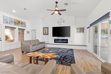Welcome to this completely remodeled single-story stunner in Sun on Highland Falls Golf Club in Nevada - for sale on GolfHomes.com, golf home, golf lot