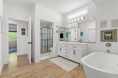 Welcome to this completely remodeled single-story stunner in Sun on Highland Falls Golf Club in Nevada - for sale on GolfHomes.com, golf home, golf lot
