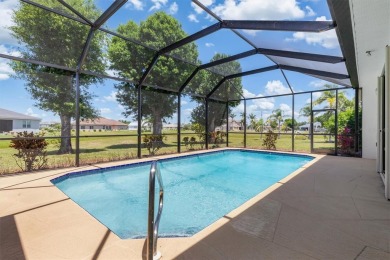 SPACIOUS 3 BEDROOM, 2 BATH, 3-CAR GARAGE POOL HOME ON DOUBLE on Burnt Store Golf Club in Florida - for sale on GolfHomes.com, golf home, golf lot