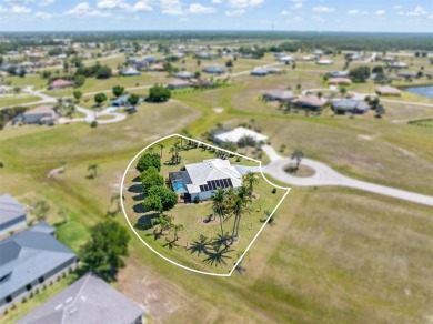SPACIOUS 3 BEDROOM, 2 BATH, 3-CAR GARAGE POOL HOME ON DOUBLE on Burnt Store Golf Club in Florida - for sale on GolfHomes.com, golf home, golf lot