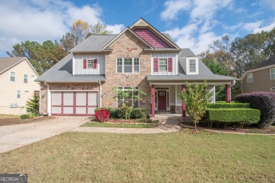 Discover the perfect blend of luxury and comfort in this on Summergrove Golf Club in Georgia - for sale on GolfHomes.com, golf home, golf lot