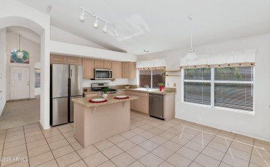 Welcome Home!! 3 bedrooms, 2 full baths, 2 car garage on an on Desert Sands Golf Course in Arizona - for sale on GolfHomes.com, golf home, golf lot