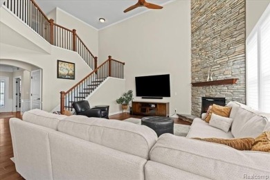 This stunning and spacious four bedroom colonial is located on a on Tanglewood Golf Club in Michigan - for sale on GolfHomes.com, golf home, golf lot