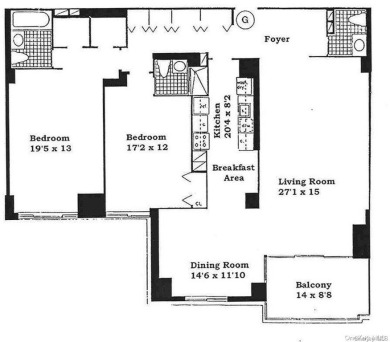 2 Bedroom in building 1! Huge living room with formal dining on Towers Country Club in New York - for sale on GolfHomes.com, golf home, golf lot