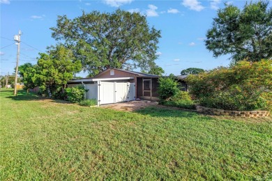 This well maintained concrete block corner home sustained flood on Mangrove Bay Golf Course in Florida - for sale on GolfHomes.com, golf home, golf lot