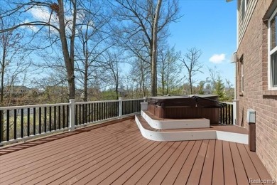 This stunning and spacious four bedroom colonial is located on a on Tanglewood Golf Club in Michigan - for sale on GolfHomes.com, golf home, golf lot