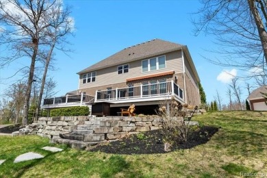 This stunning and spacious four bedroom colonial is located on a on Tanglewood Golf Club in Michigan - for sale on GolfHomes.com, golf home, golf lot
