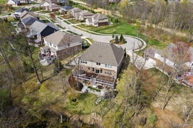 This stunning and spacious four bedroom colonial is located on a on Tanglewood Golf Club in Michigan - for sale on GolfHomes.com, golf home, golf lot