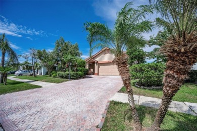 Check out this Wonderful Pool Home with a 3 Bedroom, split plan on Countryway Golf Course in Florida - for sale on GolfHomes.com, golf home, golf lot