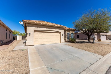 Start living in this inviting 3-bed, 2-bath home perfectly on Coyote Lakes Golf Club in Arizona - for sale on GolfHomes.com, golf home, golf lot