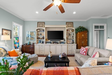 Intracoastal Waterway front luxury home with private dock on Lockwood Folly Country Club in North Carolina - for sale on GolfHomes.com, golf home, golf lot