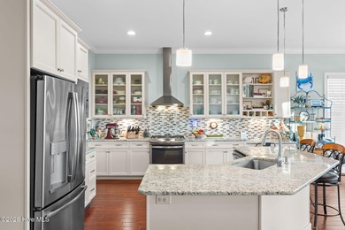 Intracoastal Waterway front luxury home with private dock on Lockwood Folly Country Club in North Carolina - for sale on GolfHomes.com, golf home, golf lot