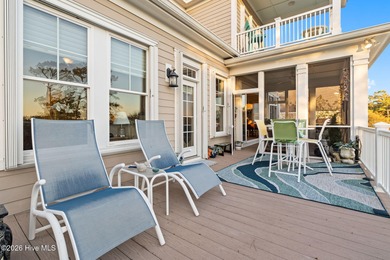 Intracoastal Waterway front luxury home with private dock on Lockwood Folly Country Club in North Carolina - for sale on GolfHomes.com, golf home, golf lot