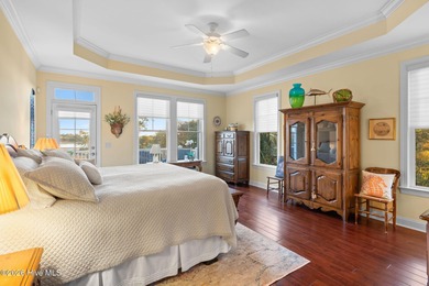 Intracoastal Waterway front luxury home with private dock on Lockwood Folly Country Club in North Carolina - for sale on GolfHomes.com, golf home, golf lot