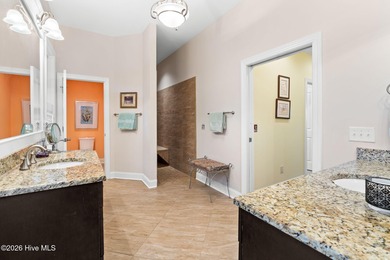 Intracoastal Waterway front luxury home with private dock on Lockwood Folly Country Club in North Carolina - for sale on GolfHomes.com, golf home, golf lot