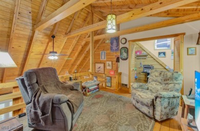 This beautifully maintained log home offers charm, character on Lake Mohawk Golf Club in Ohio - for sale on GolfHomes.com, golf home, golf lot
