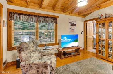 This beautifully maintained log home offers charm, character on Lake Mohawk Golf Club in Ohio - for sale on GolfHomes.com, golf home, golf lot