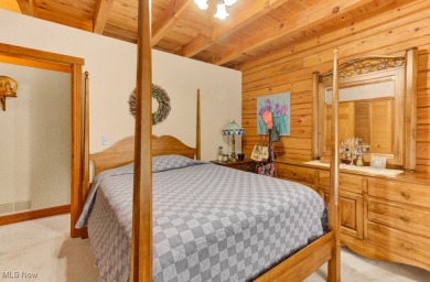 This beautifully maintained log home offers charm, character on Lake Mohawk Golf Club in Ohio - for sale on GolfHomes.com, golf home, golf lot