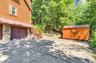 This beautifully maintained log home offers charm, character on Lake Mohawk Golf Club in Ohio - for sale on GolfHomes.com, golf home, golf lot