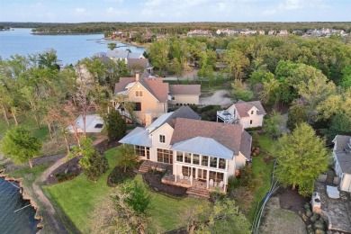 Perched on an oversized homesite in the coveted Founder's Row at on Long Cove Golf Course in Texas - for sale on GolfHomes.com, golf home, golf lot