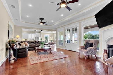 Discover an exceptional residence where sophisticated living on Hide-A-Way Lake Golf Course in Texas - for sale on GolfHomes.com, golf home, golf lot