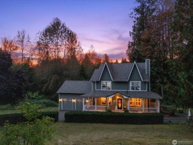 Country Living Magazine's House of the Year 1998! Expansive 5 on Snohomish Golf Course in Washington - for sale on GolfHomes.com, golf home, golf lot