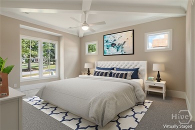 This beautifully designed 5-bedroom home with two bedrooms on on The Georgia Club in Georgia - for sale on GolfHomes.com, golf home, golf lot