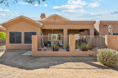 Popular Tatum Village patio home backing to natural desert wash on Tatum Ranch Golf Course in Arizona - for sale on GolfHomes.com, golf home, golf lot