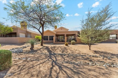 Popular Tatum Village patio home backing to natural desert wash on Tatum Ranch Golf Course in Arizona - for sale on GolfHomes.com, golf home, golf lot