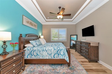 Experience stunning water views from this beautifully updated on Esplanade Golf and Country at Lakewood Ranch in Florida - for sale on GolfHomes.com, golf home, golf lot