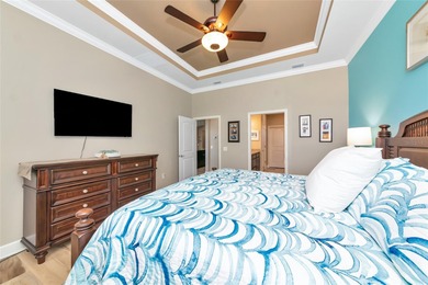 Experience stunning water views from this beautifully updated on Esplanade Golf and Country at Lakewood Ranch in Florida - for sale on GolfHomes.com, golf home, golf lot