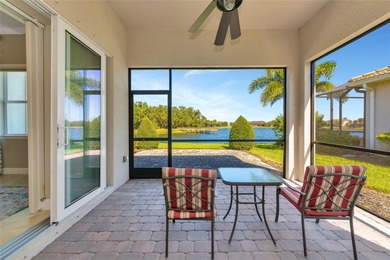 Experience stunning water views from this beautifully updated on Esplanade Golf and Country at Lakewood Ranch in Florida - for sale on GolfHomes.com, golf home, golf lot