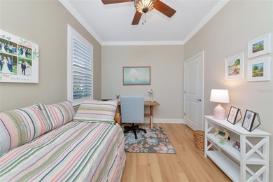 Experience stunning water views from this beautifully updated on Esplanade Golf and Country at Lakewood Ranch in Florida - for sale on GolfHomes.com, golf home, golf lot