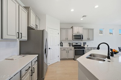 Beautifully updated 2-bed, 2-bath home in a quiet 55+ golf on Poston Butte Golf Club in Arizona - for sale on GolfHomes.com, golf home, golf lot