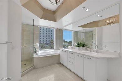 From the moment you step inside this stunning Turnberry Towers on Las Vegas Country Club in Nevada - for sale on GolfHomes.com, golf home, golf lot