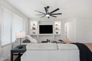 Beautifully updated 2-bed, 2-bath home in a quiet 55+ golf on Poston Butte Golf Club in Arizona - for sale on GolfHomes.com, golf home, golf lot