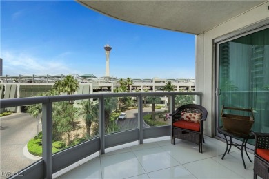 From the moment you step inside this stunning Turnberry Towers on Las Vegas Country Club in Nevada - for sale on GolfHomes.com, golf home, golf lot