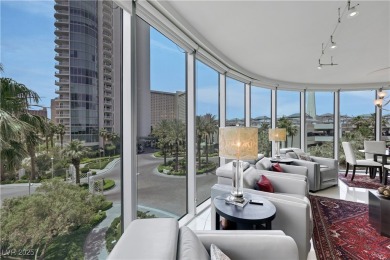 From the moment you step inside this stunning Turnberry Towers on Las Vegas Country Club in Nevada - for sale on GolfHomes.com, golf home, golf lot