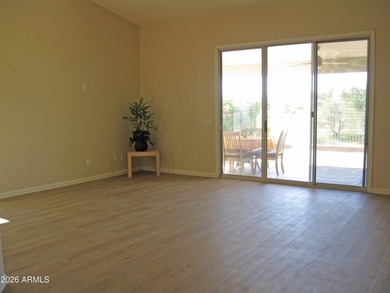 Gorgeous Golf Course View Lot! Open floorplan, two bed, two bath on Coyote Lakes Golf Club in Arizona - for sale on GolfHomes.com, golf home, golf lot