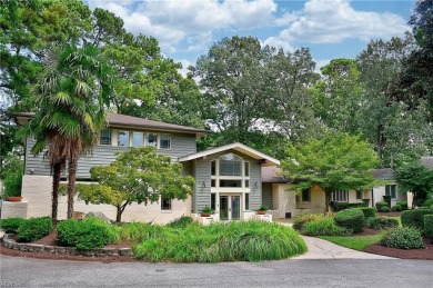 Sprawling transitional 5300 sq ft home on just under an acre on Cavalier Golf and Yacht Club in Virginia - for sale on GolfHomes.com, golf home, golf lot
