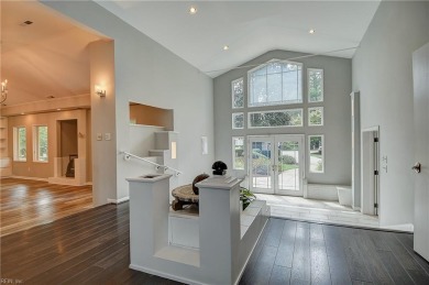 Sprawling transitional 5300 sq ft home on just under an acre on Cavalier Golf and Yacht Club in Virginia - for sale on GolfHomes.com, golf home, golf lot