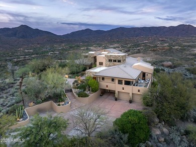 Desert Mountain Golf Membership available. Exquisitely sited on on Desert Mountain Golf Club - Renegade Course in Arizona - for sale on GolfHomes.com, golf home, golf lot