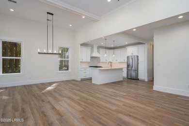 Under construction - CUSTOM HOME - September 2025 completion on Ladys Island Country Club in South Carolina - for sale on GolfHomes.com, golf home, golf lot